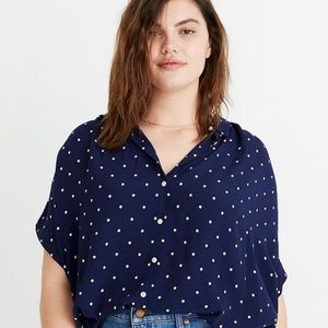 MADEWELL / Central Shirt in Polka Dot